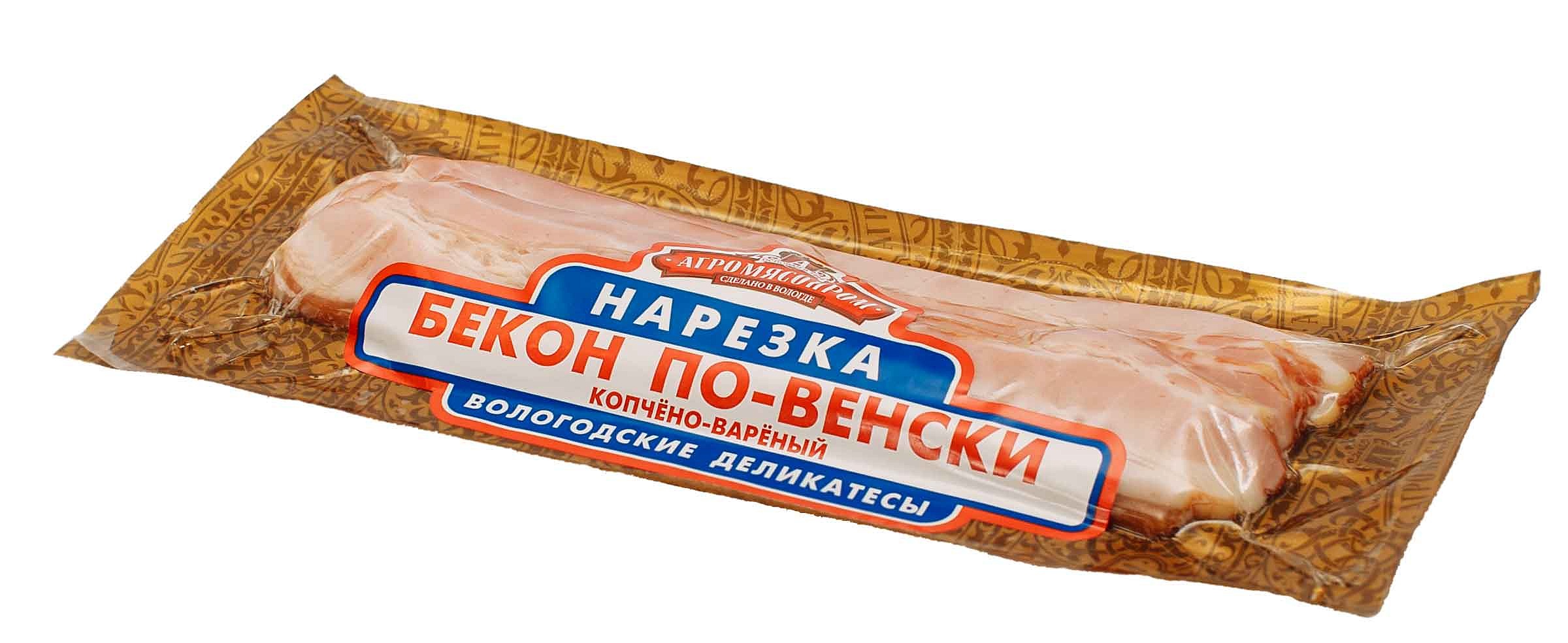 Бекон «По-Венски» нарезка ШТ ТУ (200 гр.)